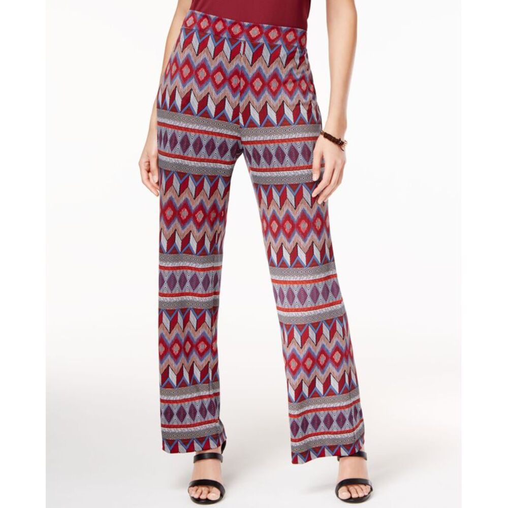 NY Collection Printed Soft Pants